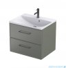 Oristo Lagom szafka podumywalkowa wisząca 60x50x45 oliwkowy mat OR53-SD2S-60-17